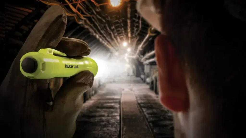 Led torch used in tunnels