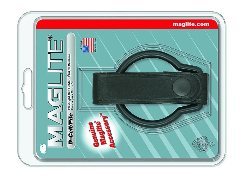 Maglite D-cell Plain Leather Belt Holder