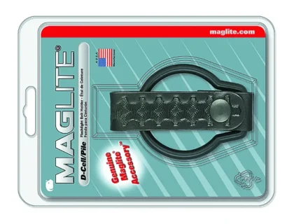 Maglite D-cell Basketweave Leather Belt Holder
