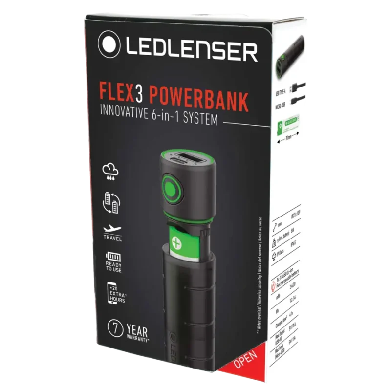 ledlenser flex3 powerbank, Ledlenser Flex3, Powerbank, ledlenser powerbank