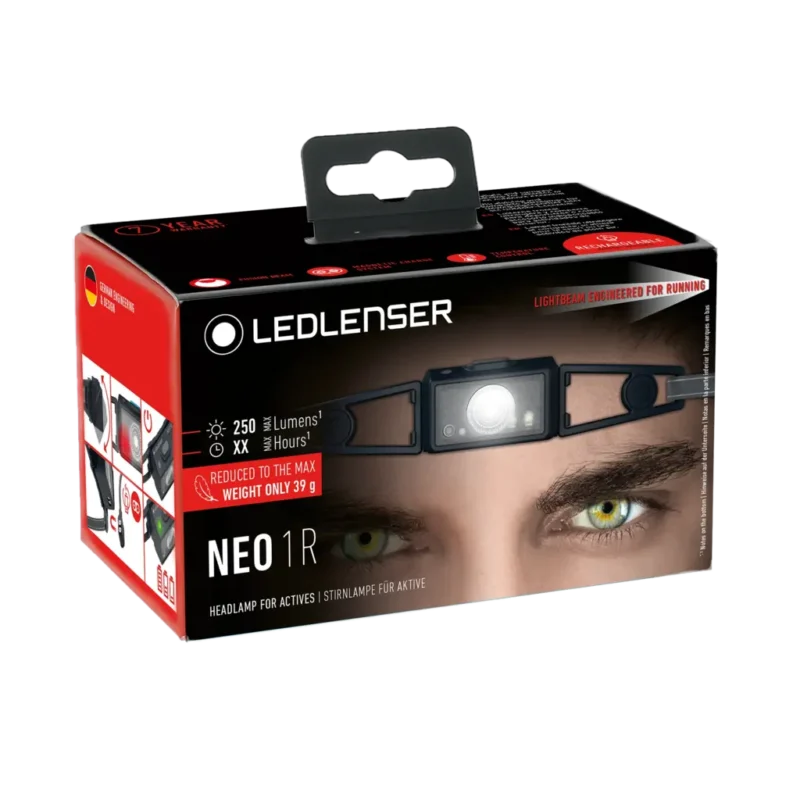 Ledlenser NEO1R,Running,headlamp,rechargeable headlamp,running headlamp