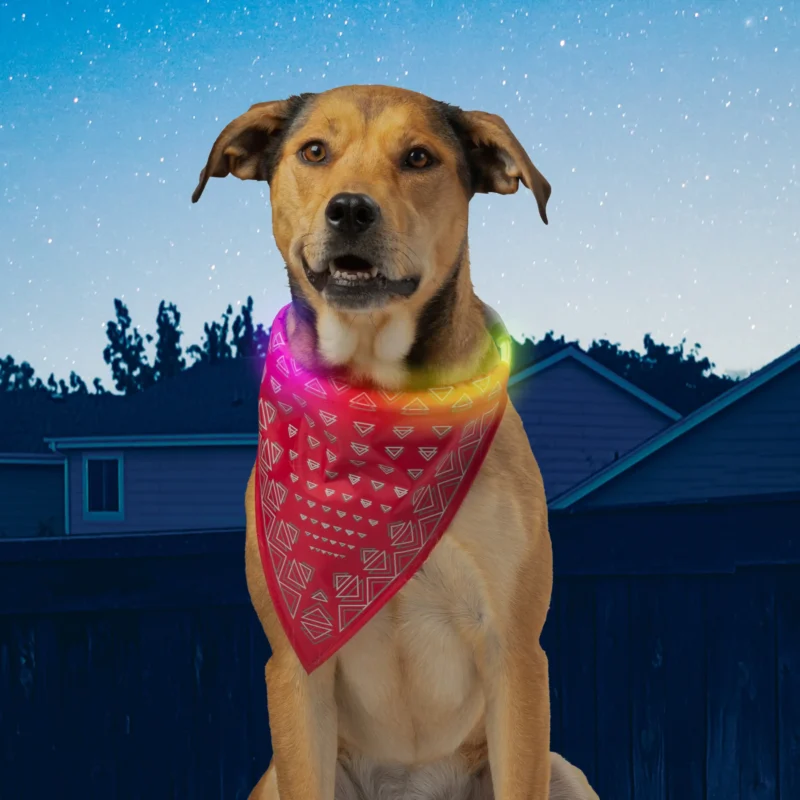 Nite Ize NiteHowl Bandana,Nite Ize NiteHowl Bandana Rechargeable LED Safety Necklace - Disc-O Select,Nite Ize NiteHowl Bandana Rechargeable LED Safety Necklace