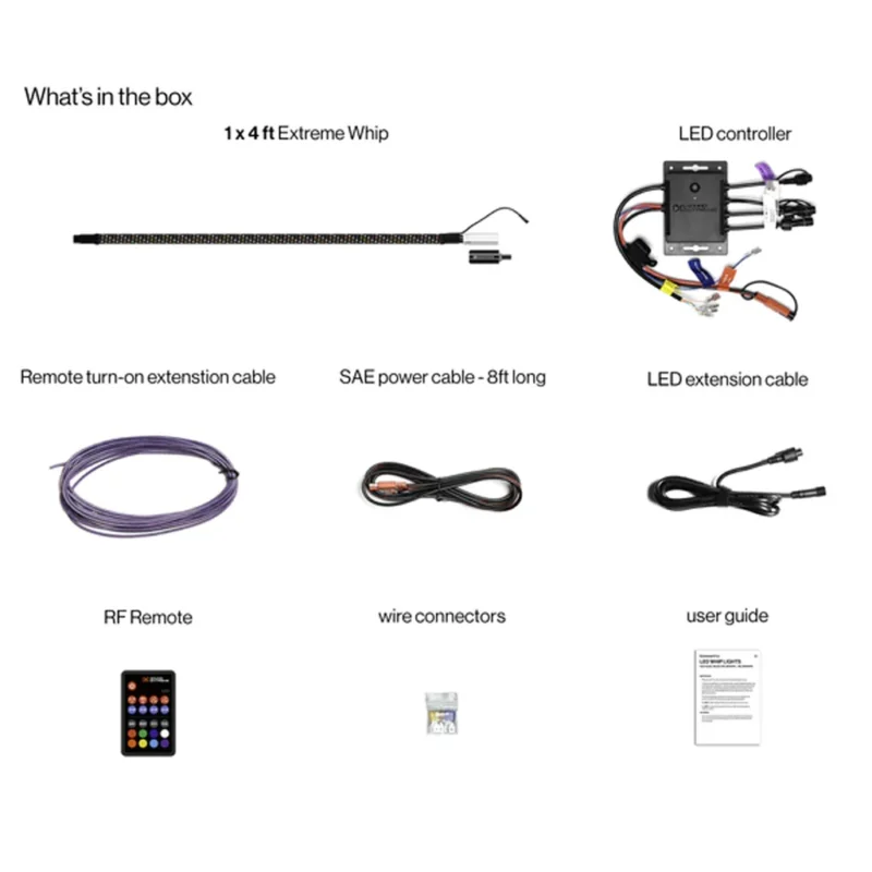 EcoXgear Extreme 4ft Led Whip W/ Controller - Image 4