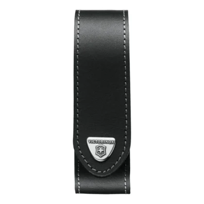 Victorinox Leather Belt Pouch - Black - (35), 4.0506.L