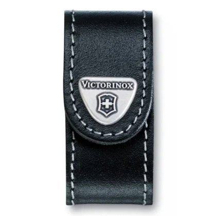 Victorinox Leather Belt Pouch - Black- (6), 4.0518.XL