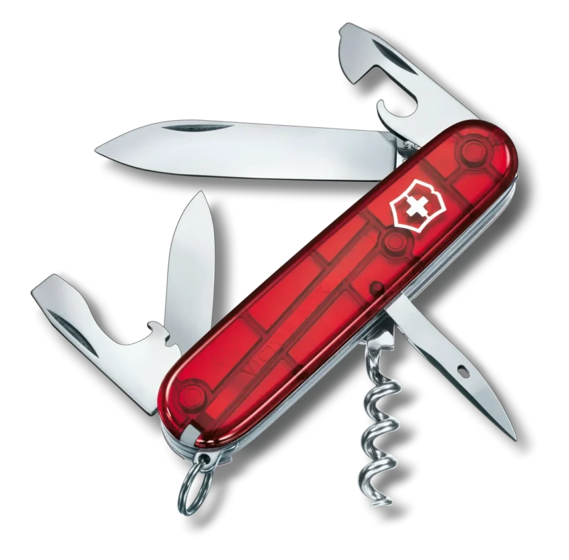 Victorinox Spartan Translucent red