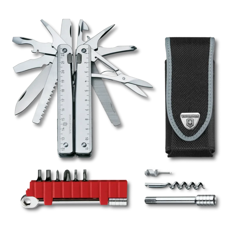 Victorinox Swiss Tool Spirit X Plus Ratchet with Nylon Pouch