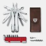 Victorinox Swiss Tool Spirit X Plus with Leather Pouch